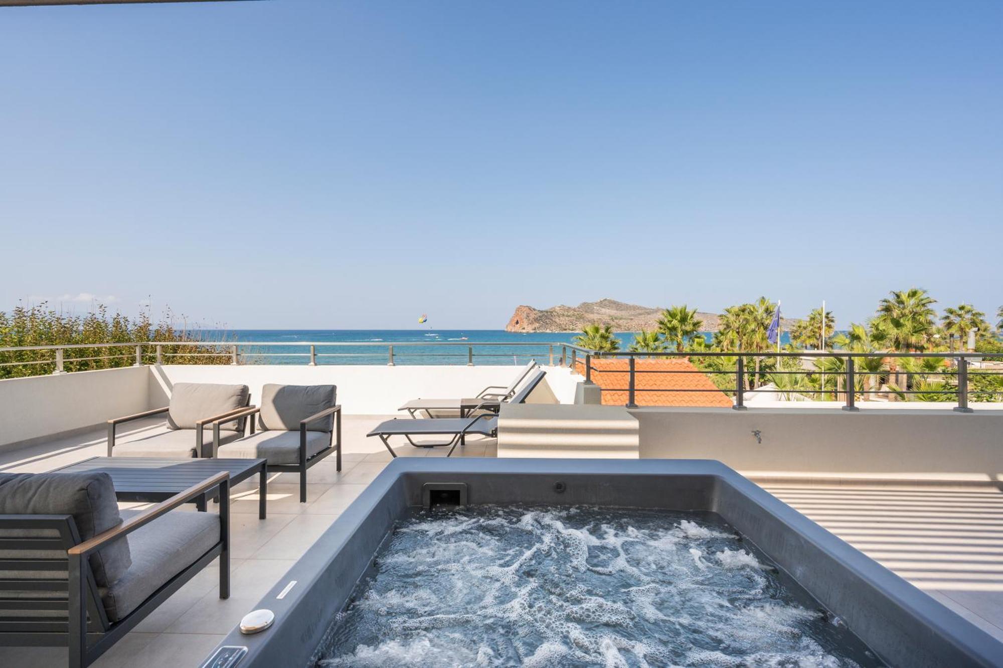 Ostrakon Suites Ajía Marína Kültér fotó